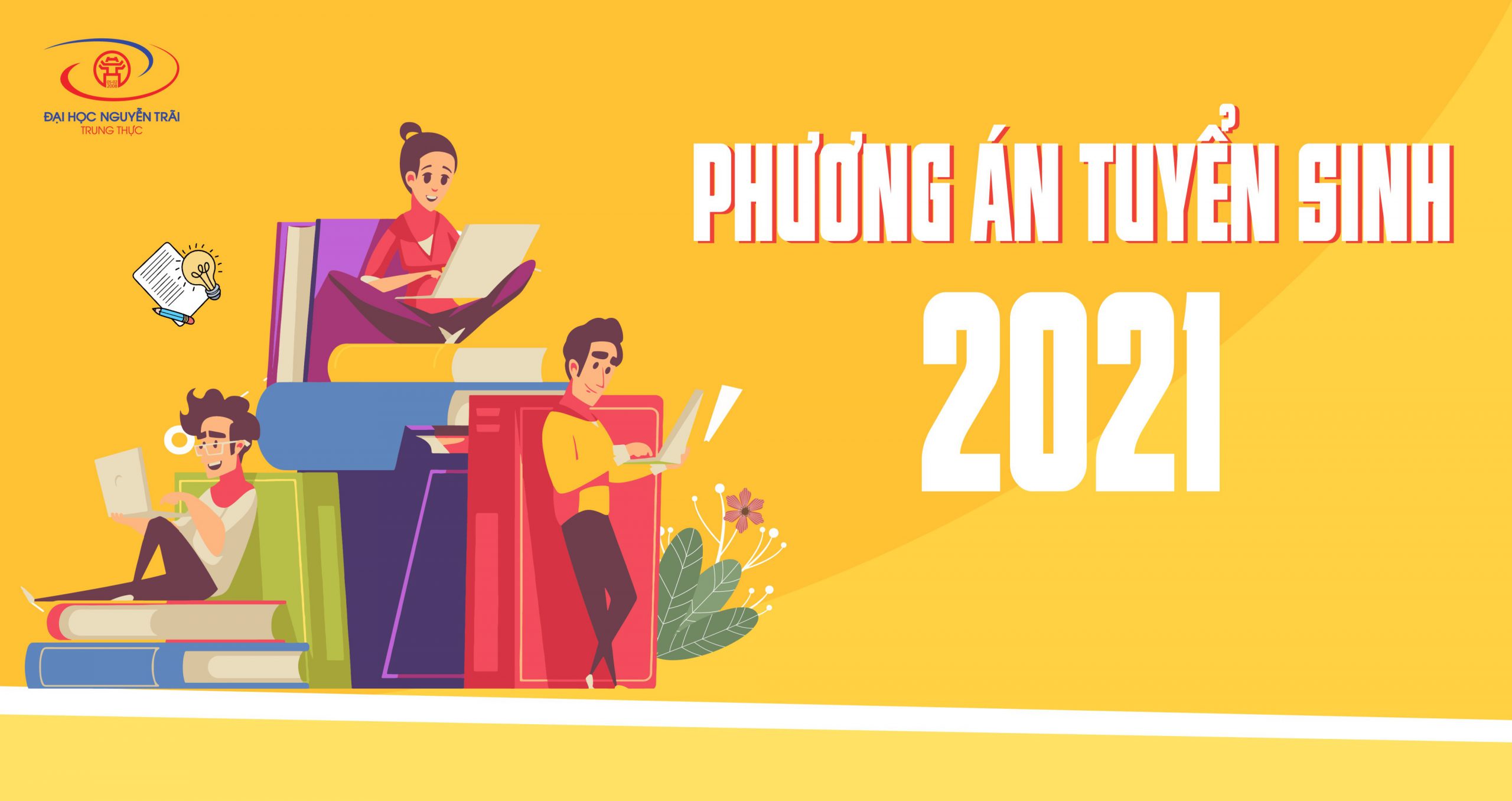 Xét học đai học sớm 2021 - giữ trước học bổng lên đên 100%